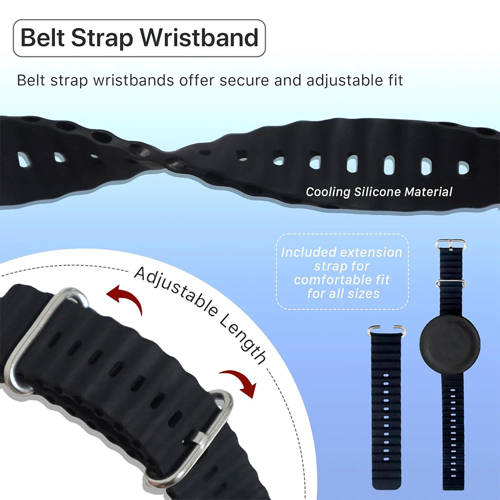 Magnetic Wrist Phone Holder, Running Stand, Sweat Resistant Strap, Suitable for Apple WATCH, Portable Design Phone Holder