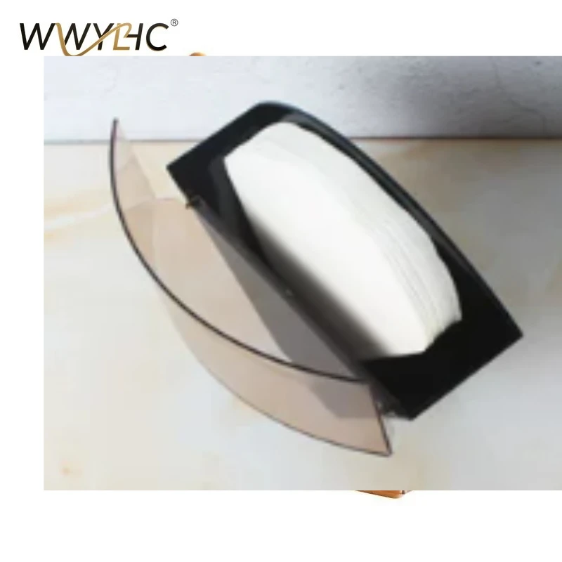 

Suitable for Filter Paper Holder Coffee Shop V60 Fan Type Filter Paper Dustproof Storage iversal Plastic