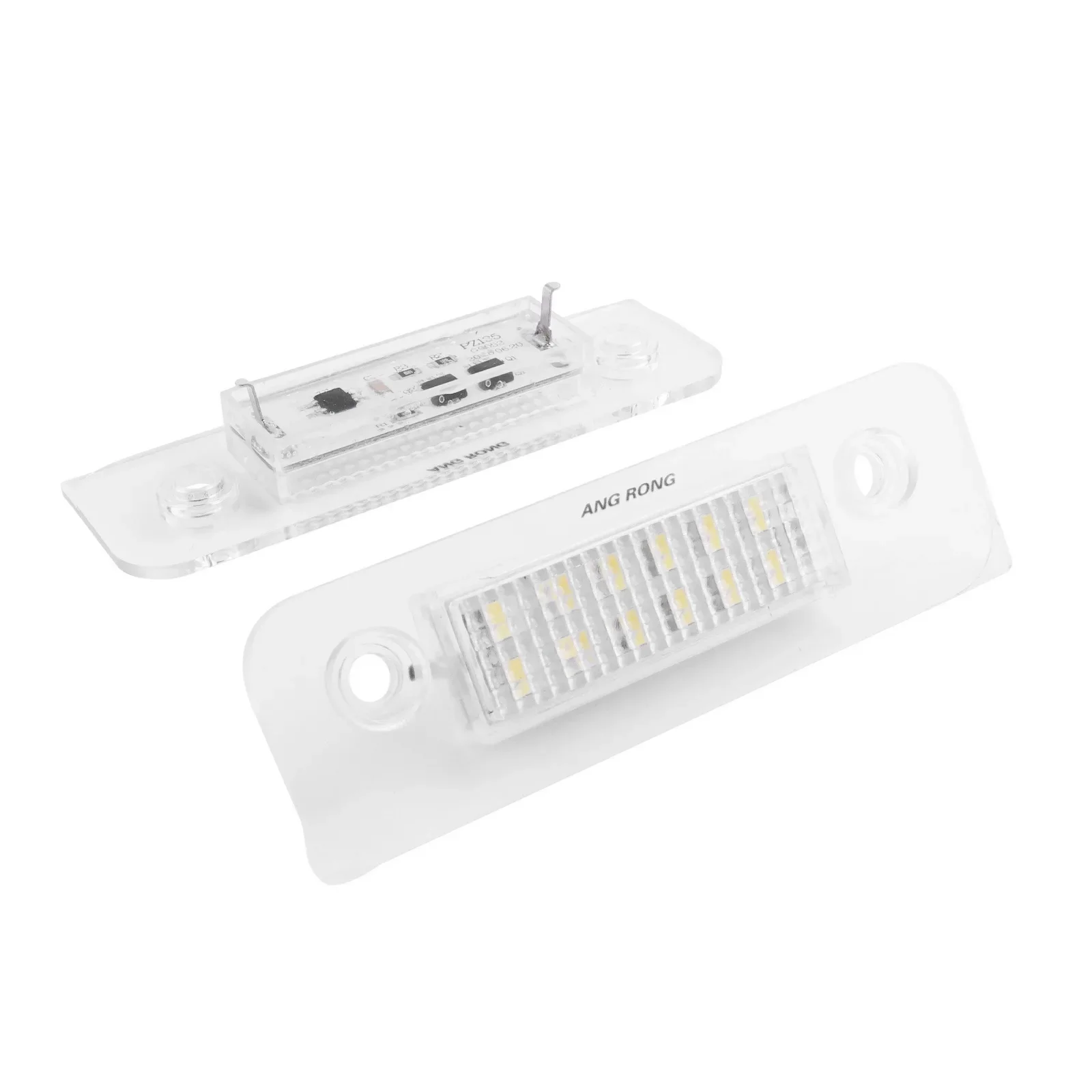 2x Luce targa a LED bianca per Ford Fiesta MK5 MK6 V VI 01-08 / Mondeo II 1996-2000 / Fusion 02-12 Luce targa posteriore