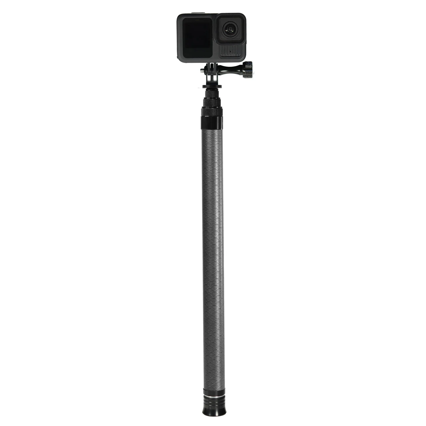 Mount Adapter / Carbon Fiber Invisible Selfie Stick Extendable Handheld Monopod for DJI Osmo360 for GoPro for Insta360 Camera
