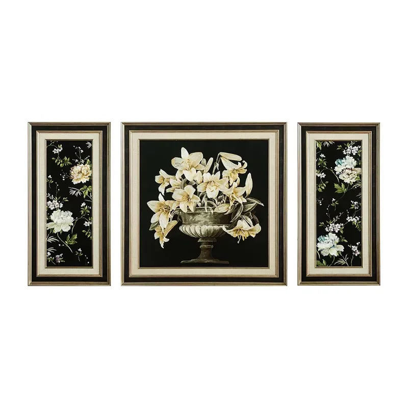 Diamond Embroidery Art Exquisite Handcrafted Eco-Friendly Waterproof Flower Wall Decor for Elegant Home Gift Giving