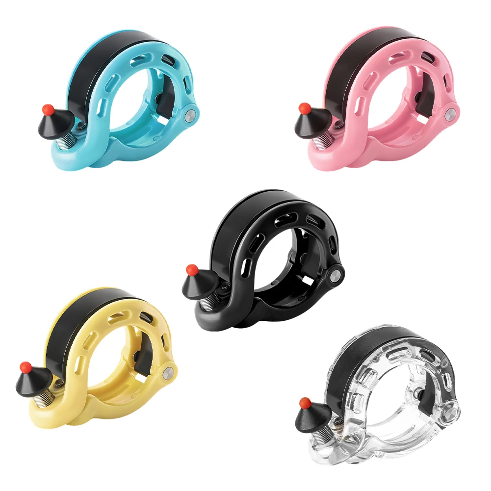 Hidden Bike Bells For 22.4/25.4MM Handlebars 100db Decibel Clear & Long Sound Ringer For Mountian Bike Scooter