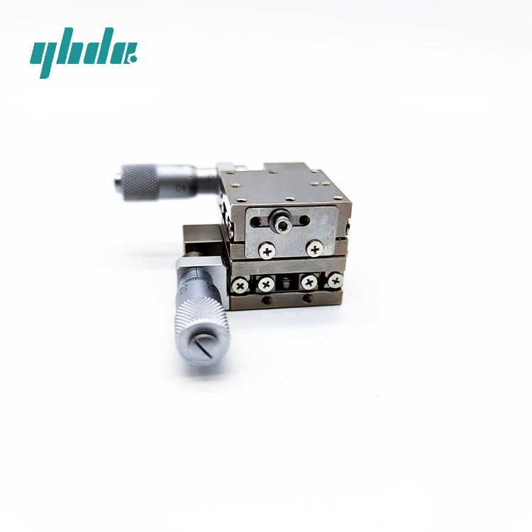 YHD High Precision EJF01 XY Axis Linear Ball Guided Manual Translation Stage Manual Sliding Positioning Stage for Cnc Machine