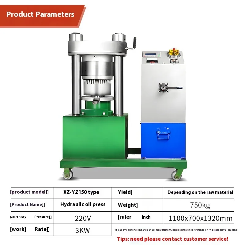Fully Automatic Hydraulic Commercial Sesame,Walnut,Tea Seed oil Press,High Oil Yield