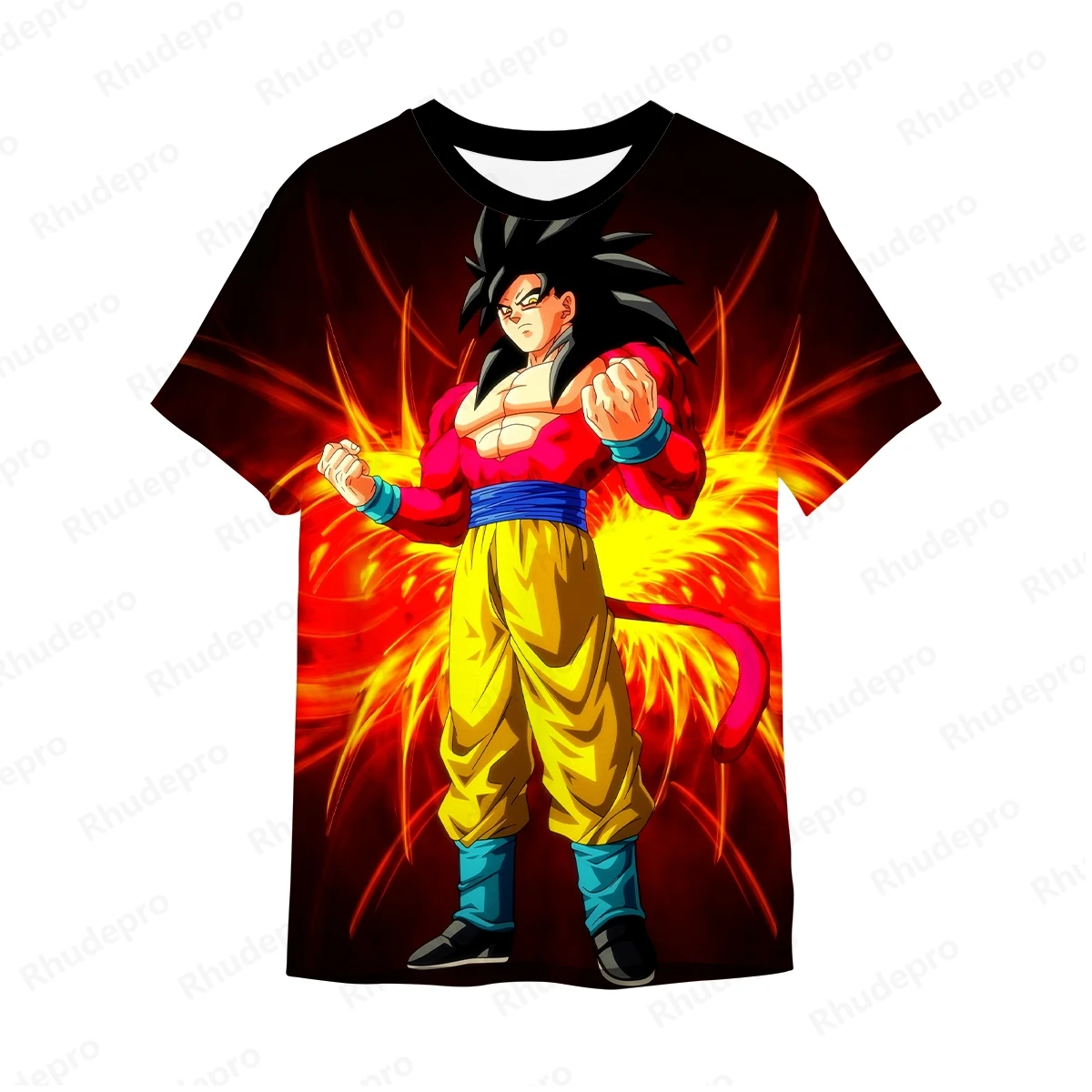 

Dragon ball Summer Men's Anime Cosplay Goku 2025 3D Printing Role Play Women's And Children's Street T-shirts Unisex Large Tops