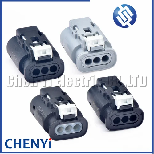 Imagen 2 del producto Conector del Sensor de posición del cigüeñal del coche de 3 pines enchufe del Sensor de presión de combustible 10010344 10092977 10092976 09406622 10098876 Para GM GMC