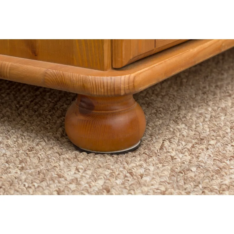 4Pcs 70mm Self-Adhesive Furniture Slider Pads Chair Table Leg Covers Floor Protector for Carpet Tile Hardwood Sofa