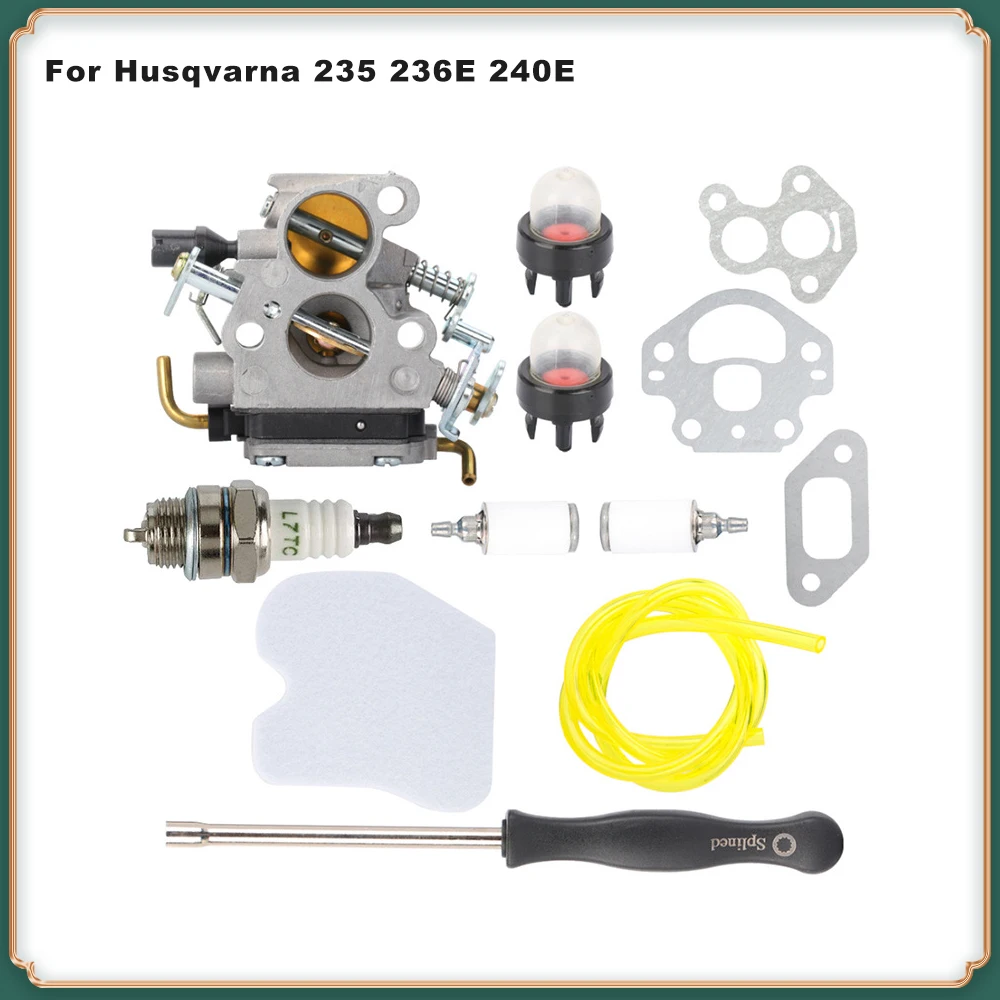 

Carburetor for Husqvarna 235 236E 240E Zama C1T-W33 CS2234 GZ380 Chainsaw