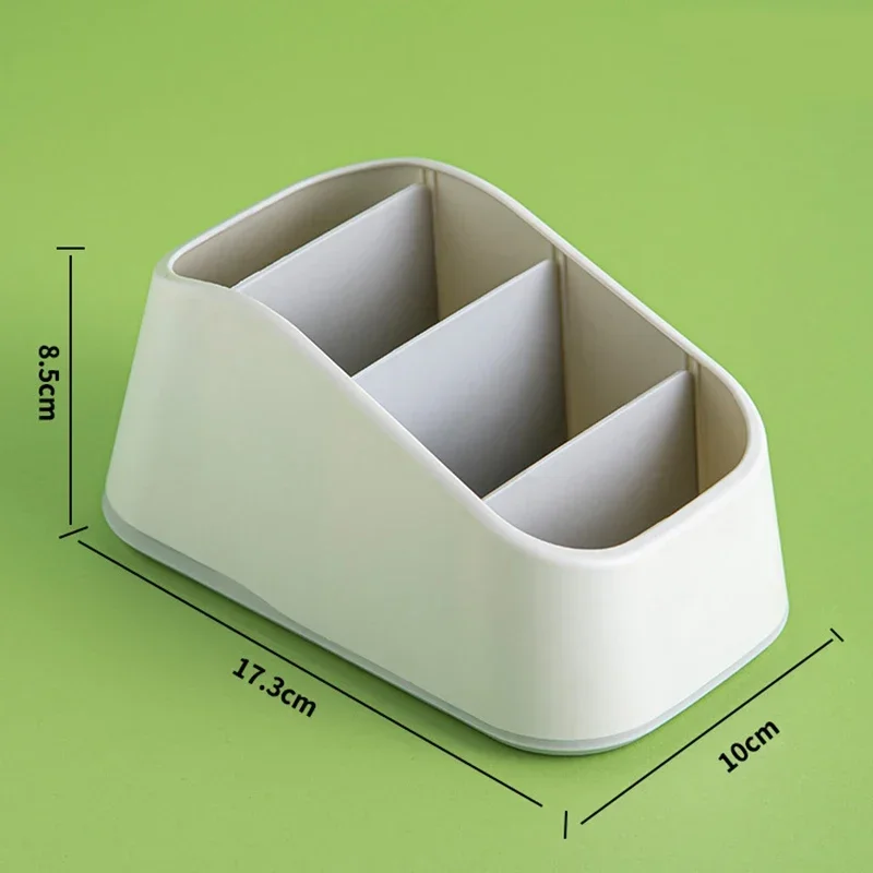 Remote Control Holder Storage Box TV Remote Control Phone Trapezoidal Storage Box Stationery Organizer Hotel Storage Supplies