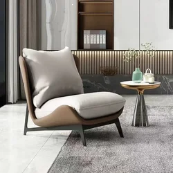 Nordic jednoosobowa Sofa krzesło nowoczesna prosta konstrukcja artystyczny balkon nieregularny wypoczynek lateksowa dmuchana Sofa dom umeblowanie salon