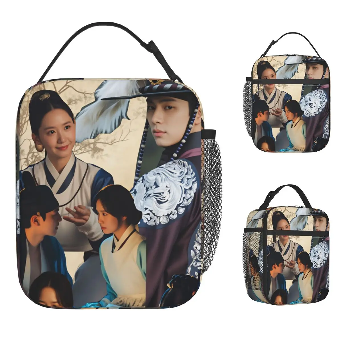 Série TV chaude Love Couple Bon appétit votre majesté sac à déjeuner pour unisexe boîte à déjeuner personnalisée Vintage bureau sac isotherme sacs à déjeuner