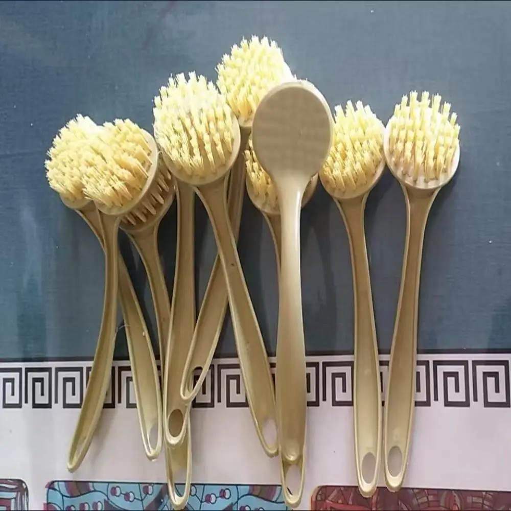 Dishcloth Washes pots.Household dish brush Does not damage the pot.   Dish cleaning brush Long handle.Brush For the kitchen.
