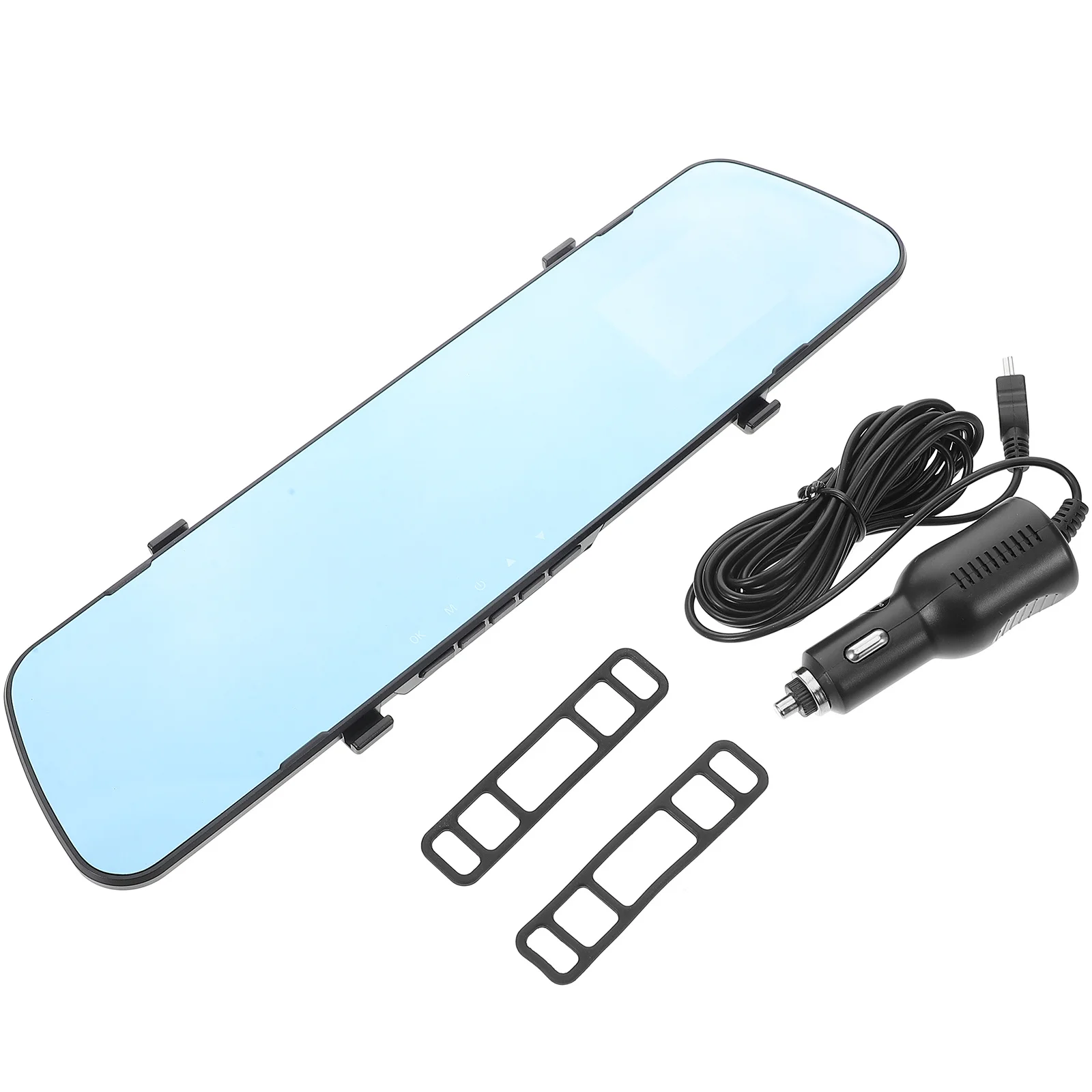 

Thin 2.4in Rear View Mirror Dash Cam Backup Camera Front Rear Parking Monitor Driving Recorder Mirror Dash Cam