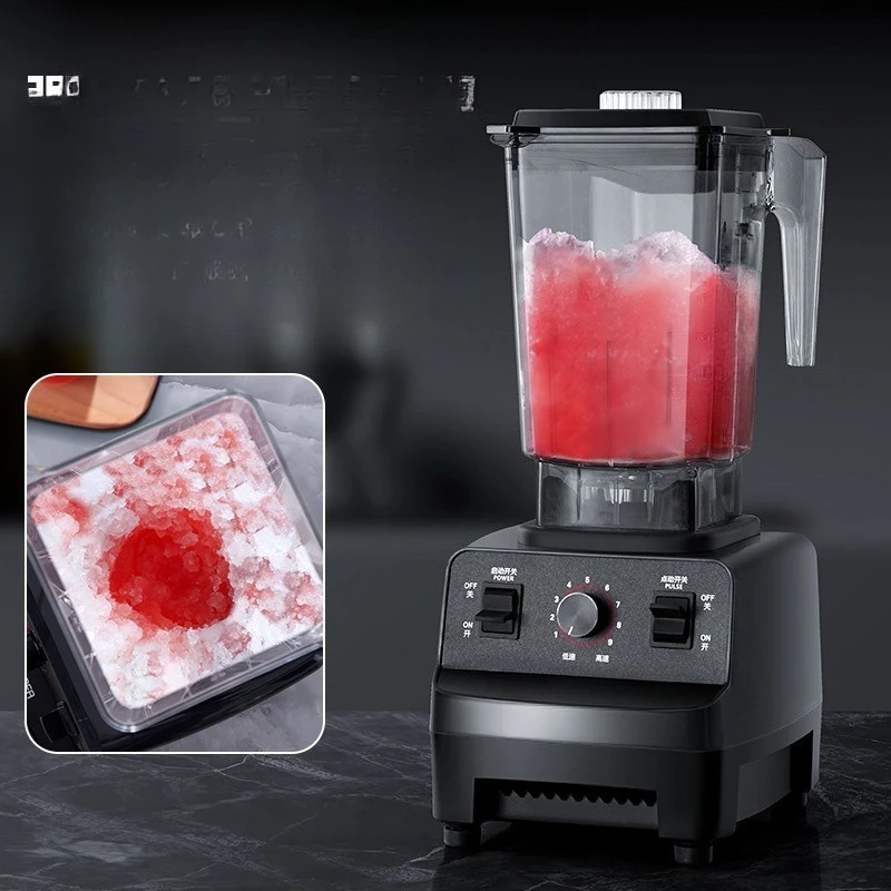 

Smoothie machine Multifunctional commercial milk tea crushed ice juicer Soymilk machine Household wall-breaking cooking