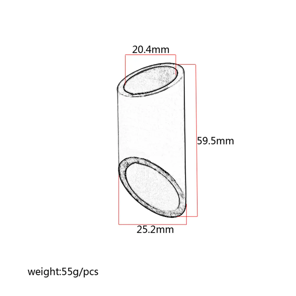 Professional Stainless Steel Guitar Slide Bar for Electric Acoustic Guitar Banjo Ukulele Smooth Harmonics Sustain Intonation