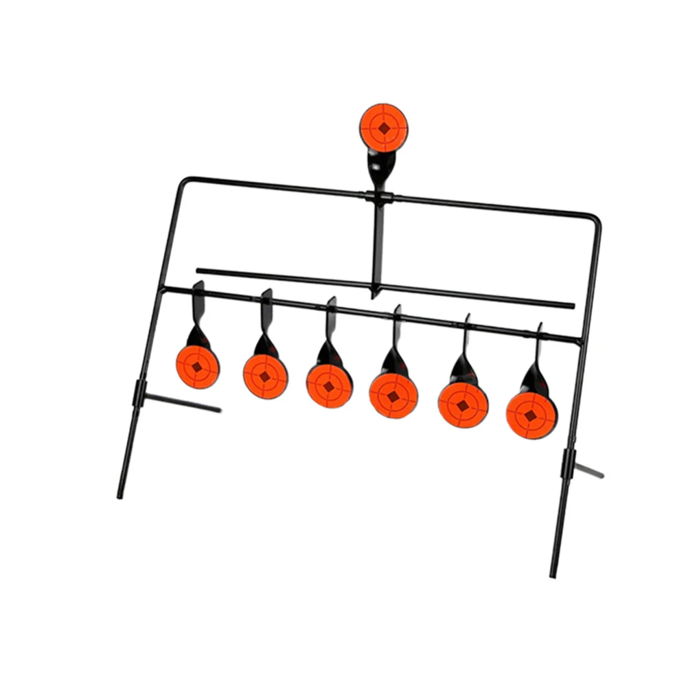 لعبة ممارسة الصيد الهدف بإعادة الضبط التلقائي من سبعة رؤوس للتمرين في الهواء الطلق للمهارات الحركية والتدريب المستمر #6