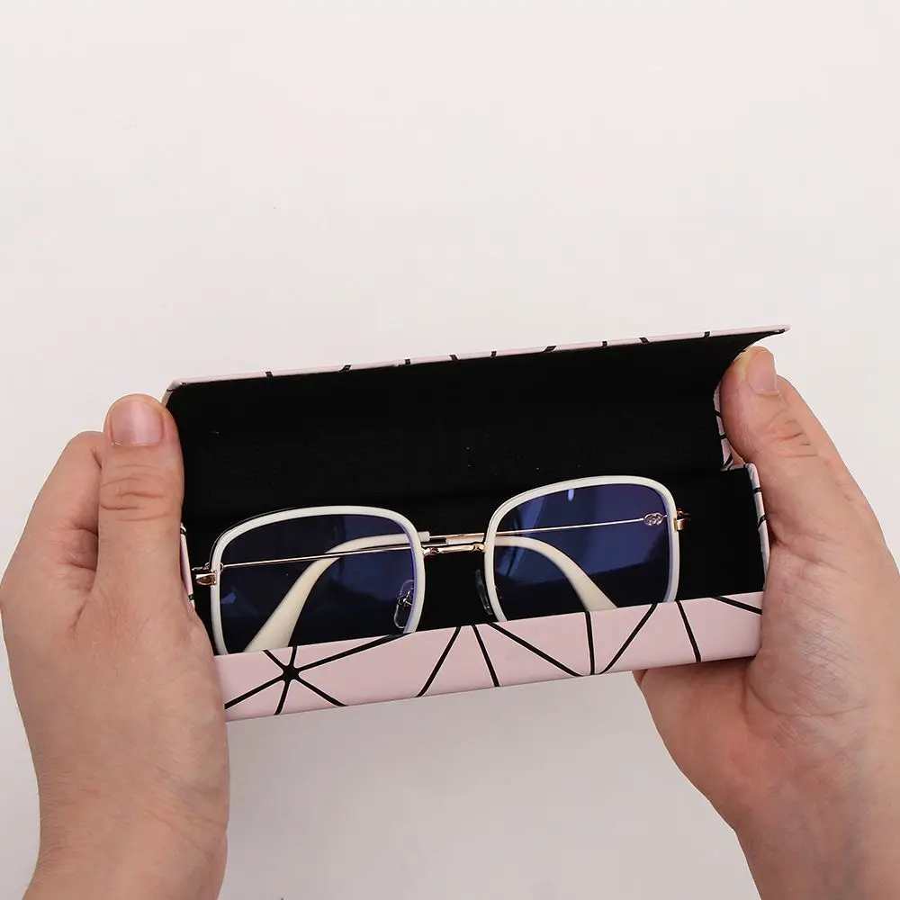 Classic Sunglasses Accessories PU Pearlescent Glasses Case Eyeglasses Box Eyewear Protector Reading Eyewear Case