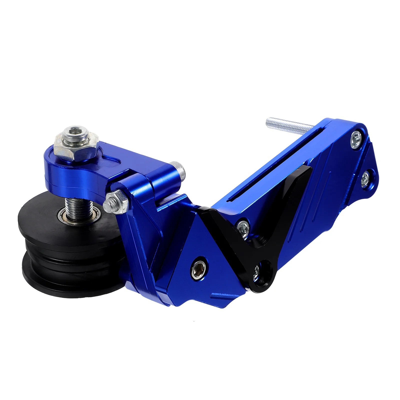 

Motorcycle Chain Tensioner Heavy-Duty Metal Tension Adjuster Prevent Chain Looseness Falling Off Reduce Wear Motorcycle Repair