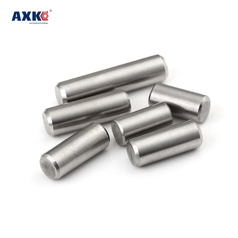 Pines cilíndricos de acero para cojinete, pasadores de posicionamiento de aguja, diámetro 5*5 6 7 8 10 12 14 15 16 18 20 22 24 25 28 30, 50 unids/lote