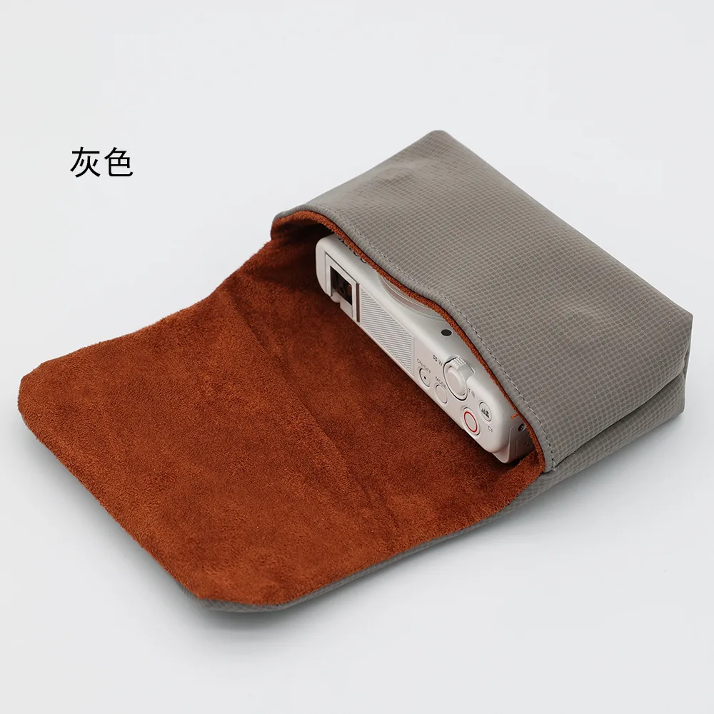 Camera Storage Bag Portable Camera Bag Case Storage Pouch Inner 11*7*4cm for Sony ZV1 ZVE10 LX10 RX100 Body for Canon G7X III