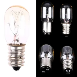 BA15D/E14 15W 220V Sewing Machine Bulb Incandescent Lamp Corn LED Fridge Light Bulb Replace Sewing Machine Bulbs-Warm Light