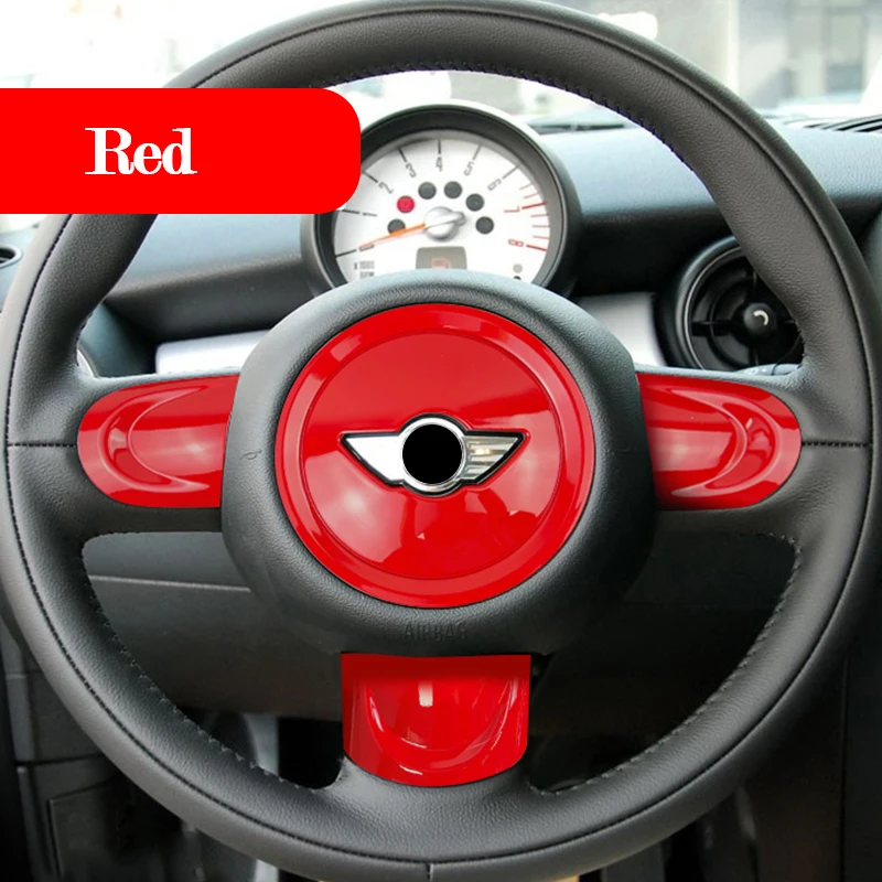 Accessori auto modifica interni copertura protettiva rosso adesivo decorativo per BMW MINI Cooper S R55 R56 R57 R58 R59 R60 R61