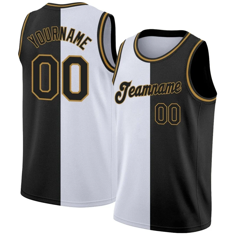 

Color Block Customized Name Numbers Pattern Tank Tops Men Basketball Jerseys 3D Printed Tees Summer Loose Sport O-Neck Vest Tops