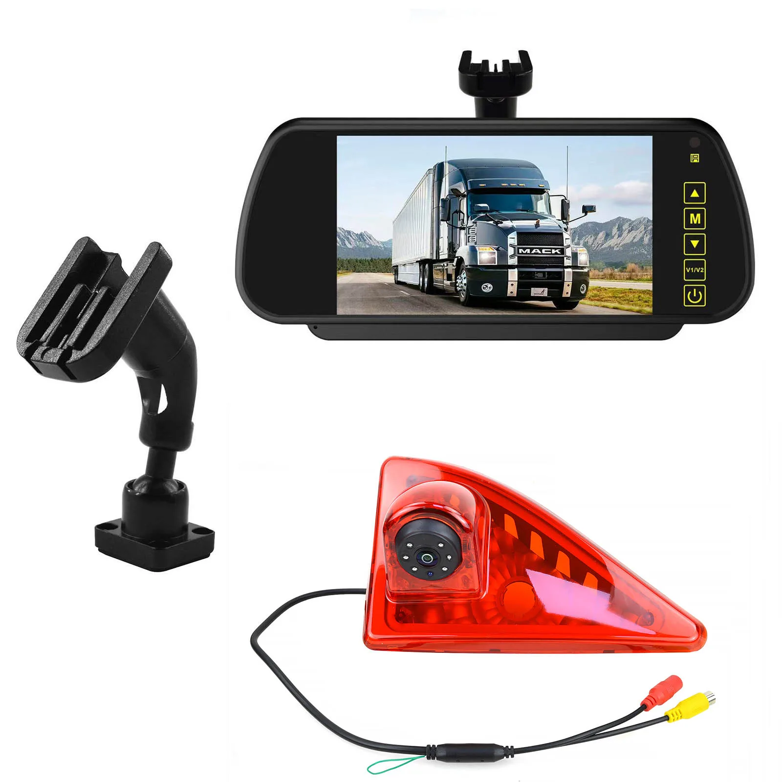 

Rear View Camera High Brake Ligh Reverse Camera with Monitor Kit for Renault Master, Opel Movano, Nissan NV400 (from 2010)