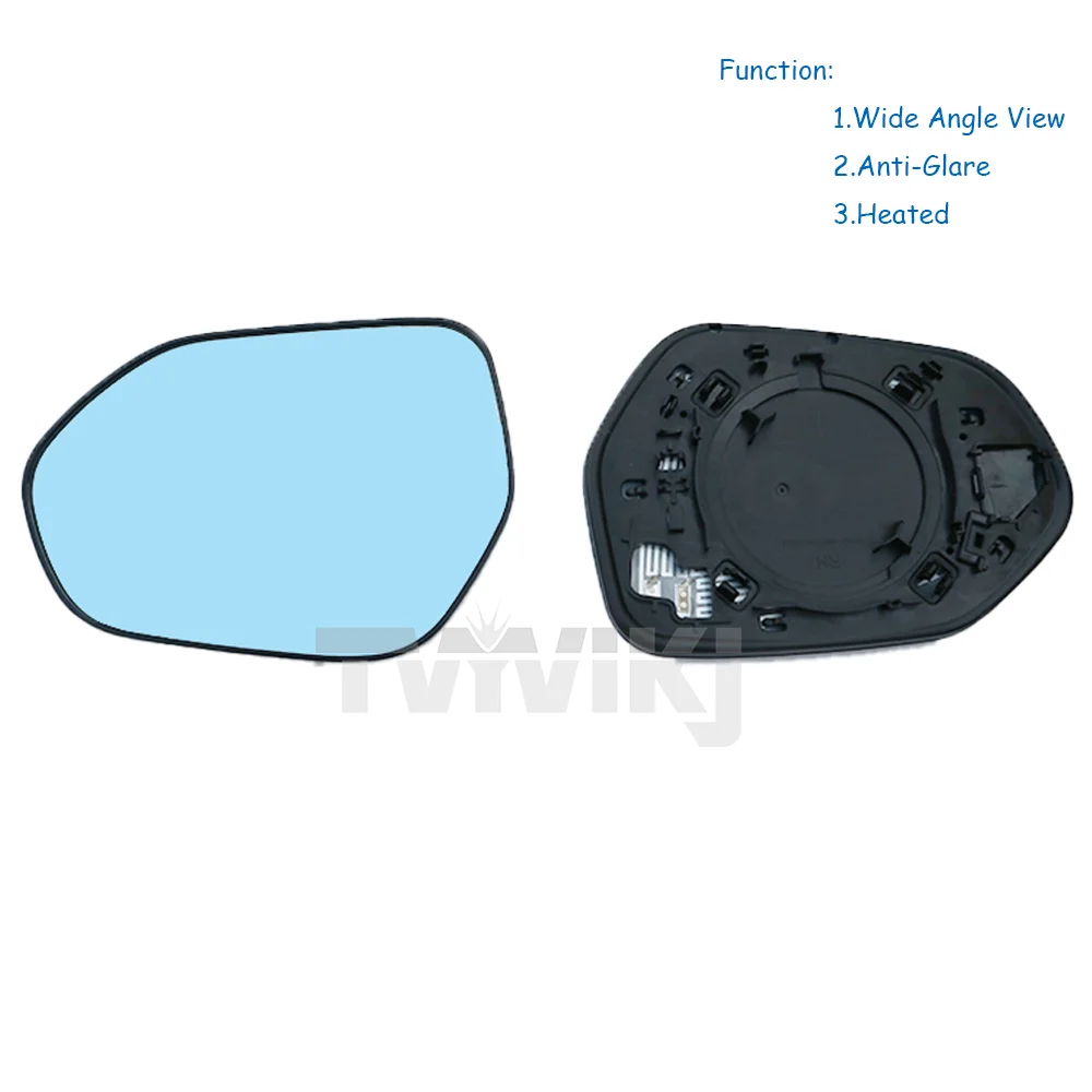 1 pair Side Rearview Mirror Blue Glass with LED indicator BSA For Toyota Corolla 2019-2024 Wide angle view anti glare car mirror