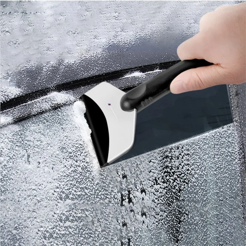 Car Ice Scraper Snow Removal Shovel Winter Windshield Defrost Shovel Accessories For BMW M Performance M3 M5 M6 F01 X1 X2 X3 X4