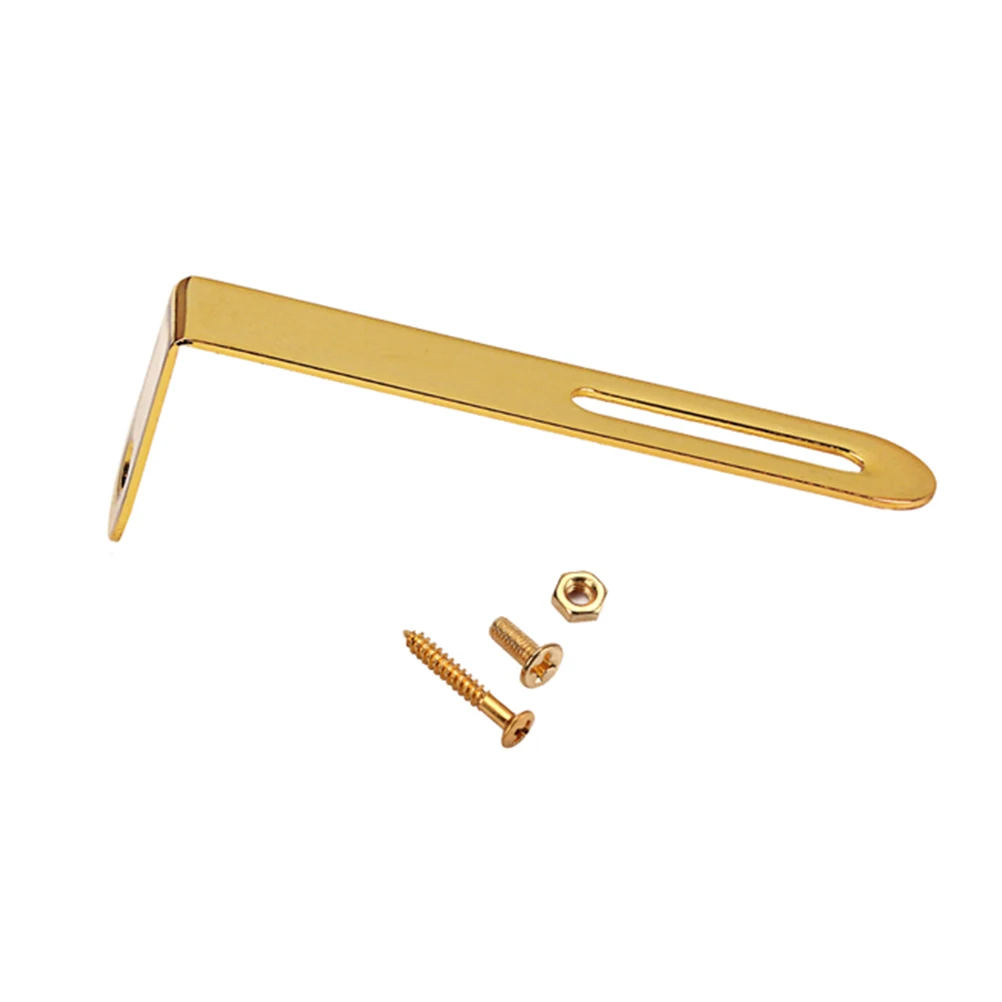 

Bracket L-Shaped Stainless Steel Corner Brace For Guitar Wall Mount Display Golden Angle Bracket Support Instrument