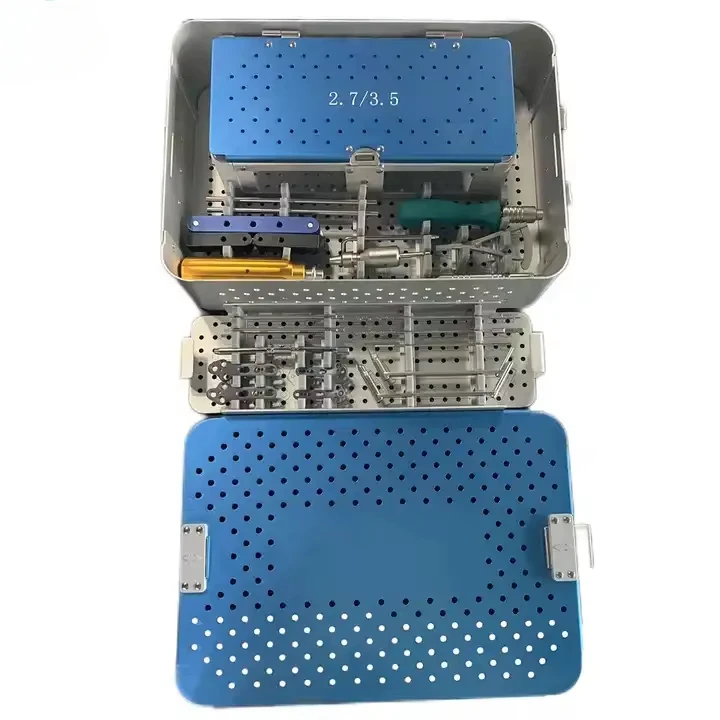 

Ветеринарные 2,0 2,4 2,7 3,5 мм пластины TPLO, стопорные винты с головкой, набор инструментов Tplo