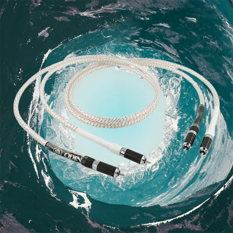 

Аудиобридж Nordost Valhalla — двойная монофильная конструкция, разъемы RCA из родиевого/углерода ​
