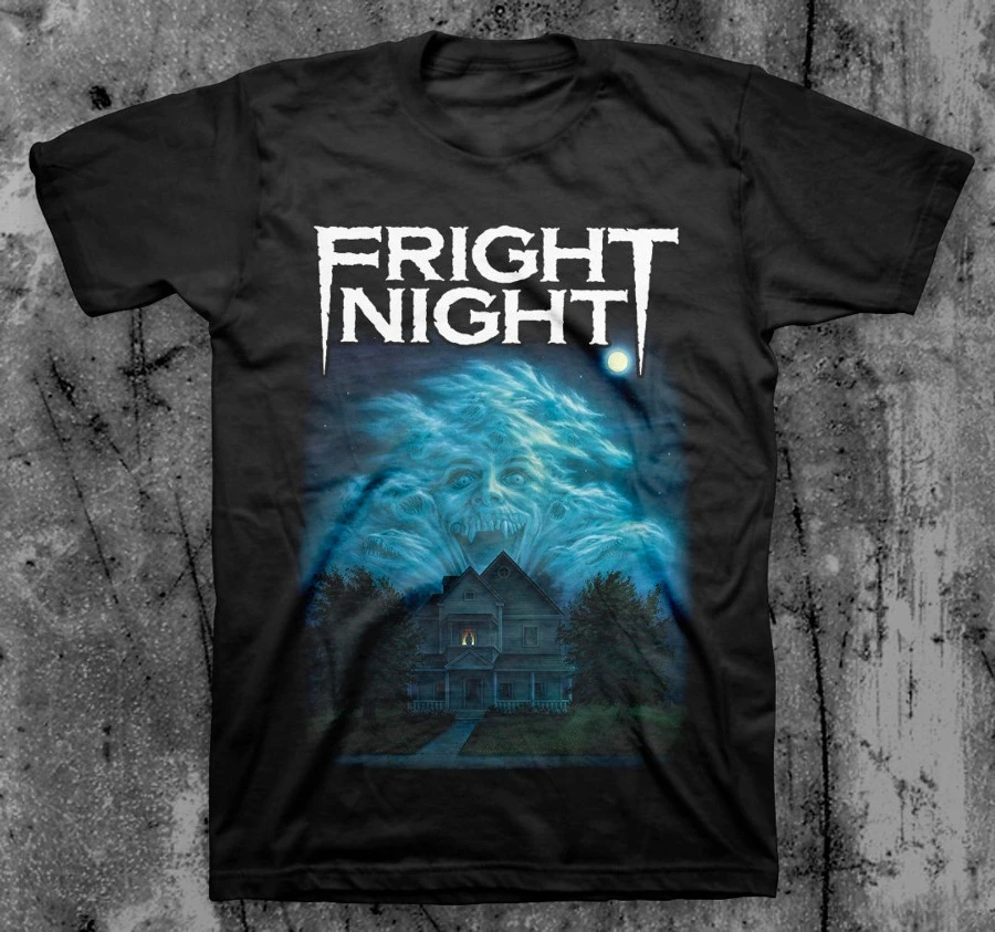 Fright Night 2026 Summer New Women's Vintage Breathable Tee Streetwear Oversized Loose Casual