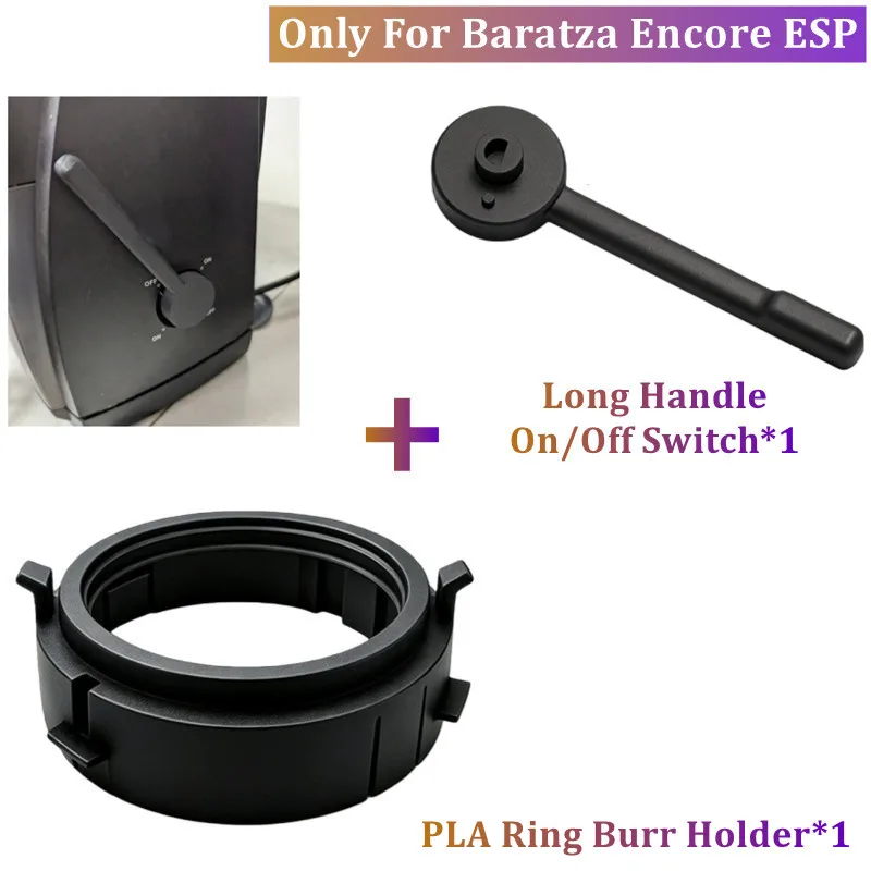 For Baratza Encore ESP Coffee Grinder,PLA Ring Burr Holder Replacement Wear Components Parts for Baratza Encore ESP Accessories