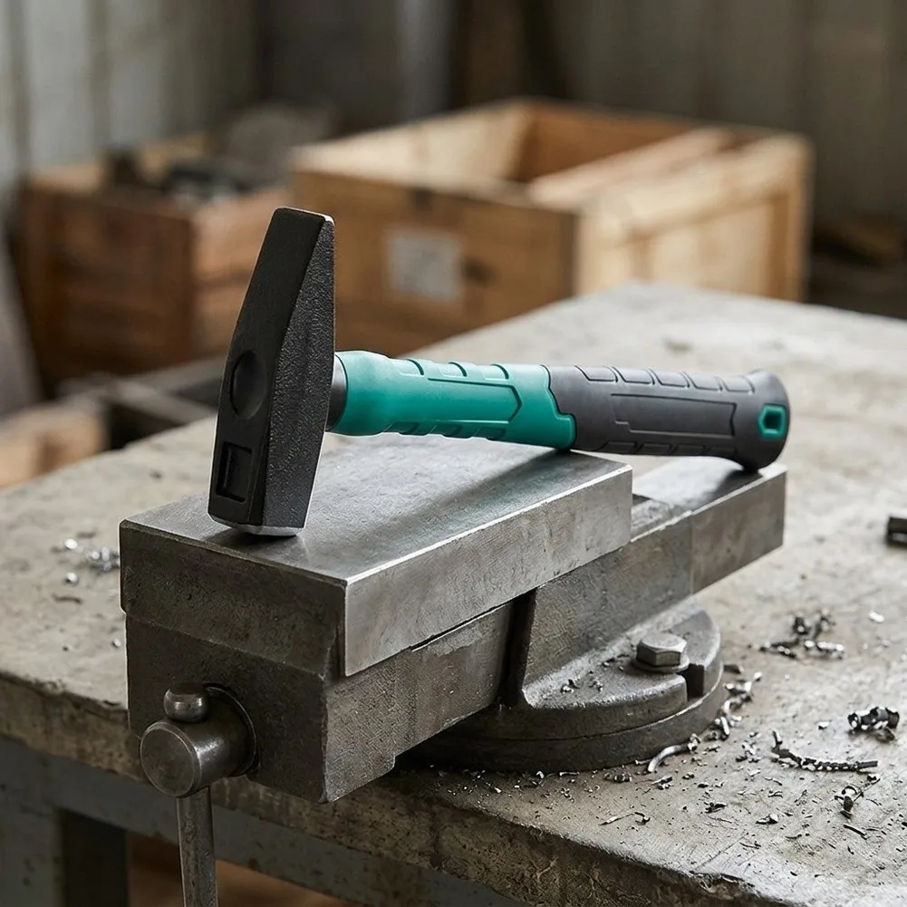 For Cross Peen Hammer for Technical Applications: High Carbon Steel Body and Fiber Handle for Precision Metal Shaping