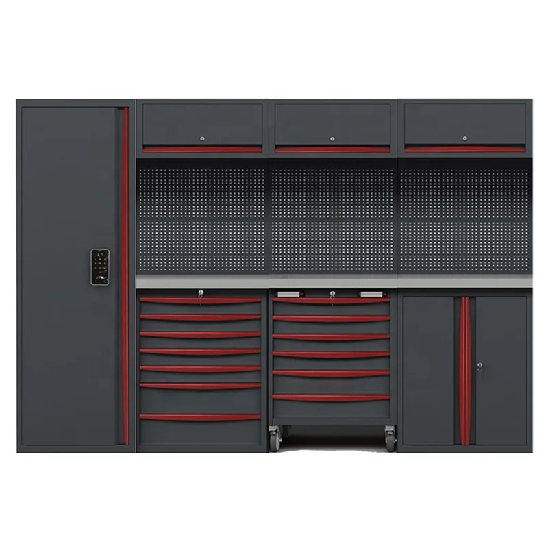 Free Combination Garage Tool Cabinets Series Heavy Duty Steel Workbench