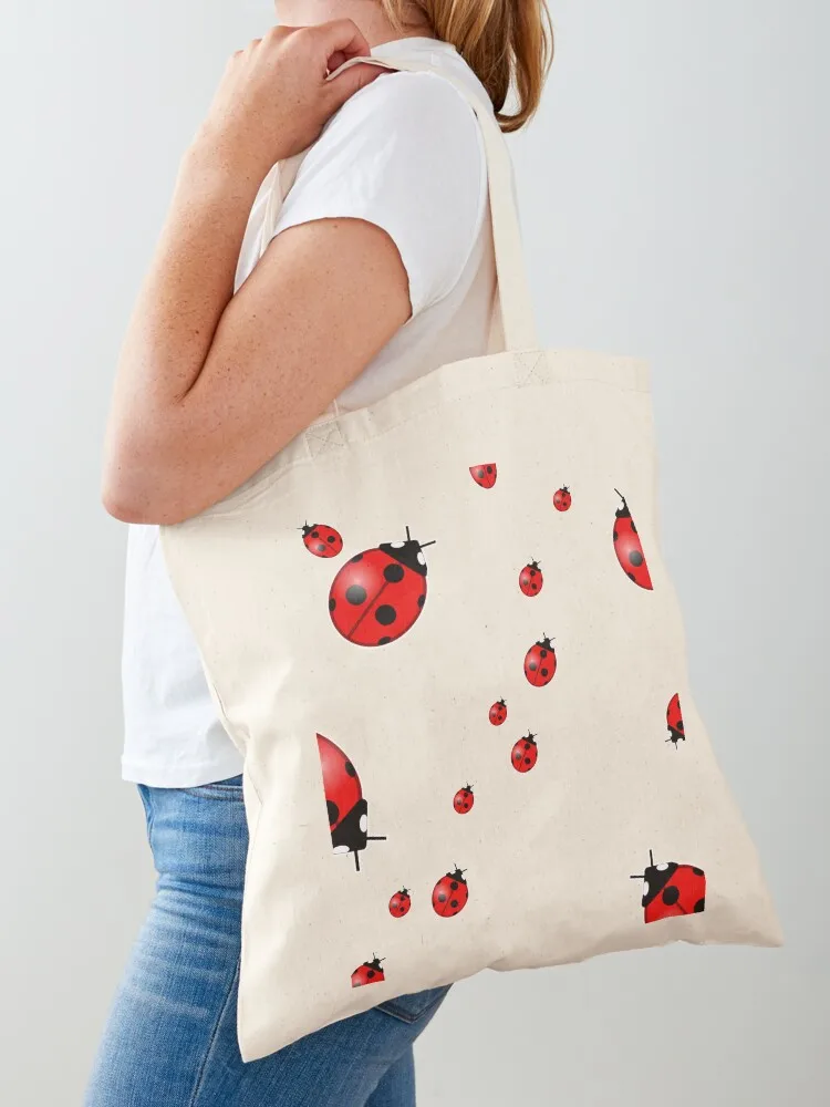 

Ladybugs Ladybird Cute Bugs Lover Gift Tote Bag tote bag men's Big bag canvas shopping canvas tote