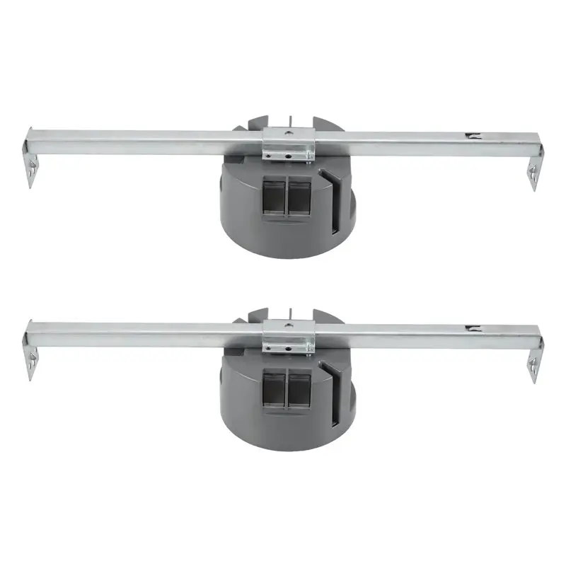 2 Pcs Ceiling Fan Brace Electrical Box 14.25 To 22.5 Inch Adjustable Electrical Box And Support Bar Fan Bracket