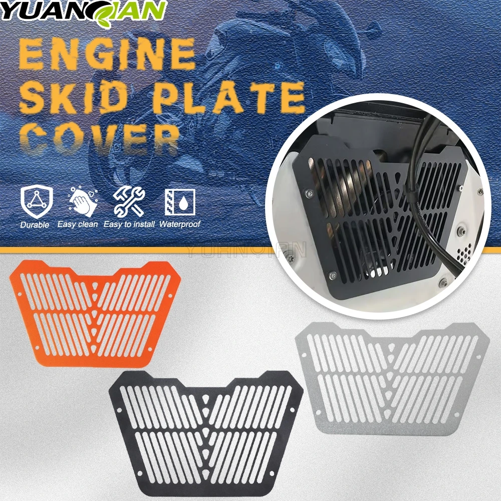 

For 890Adventure ADV 890 ADVENTURE R 2020 2021 2022 2023 Motorcycle Engine Guard Cover Protector Crap Flap Grill Protection