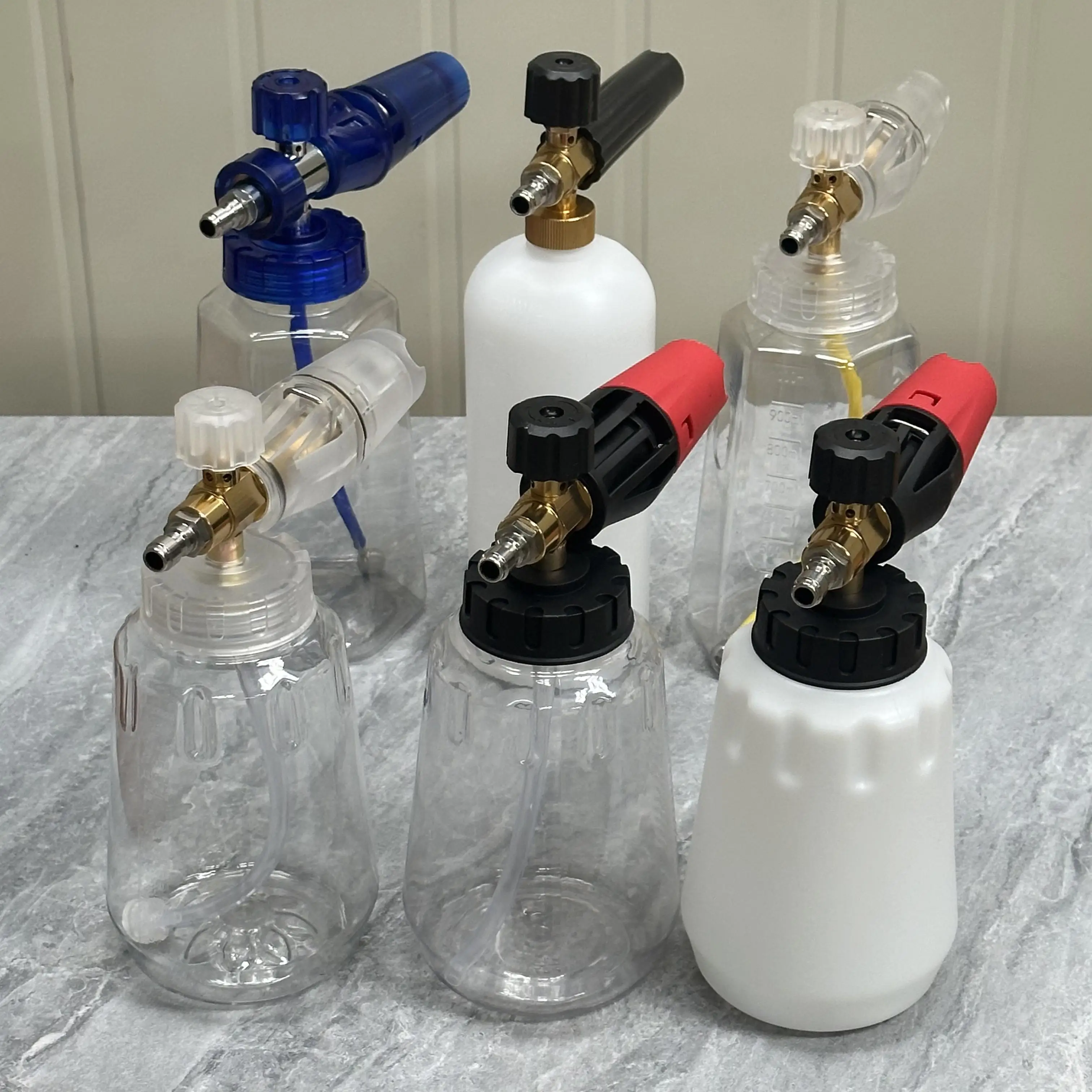 

Household PA foam kettle car washing machine spray kettle high-pressure kettle spray gun accessories water gun foam pump