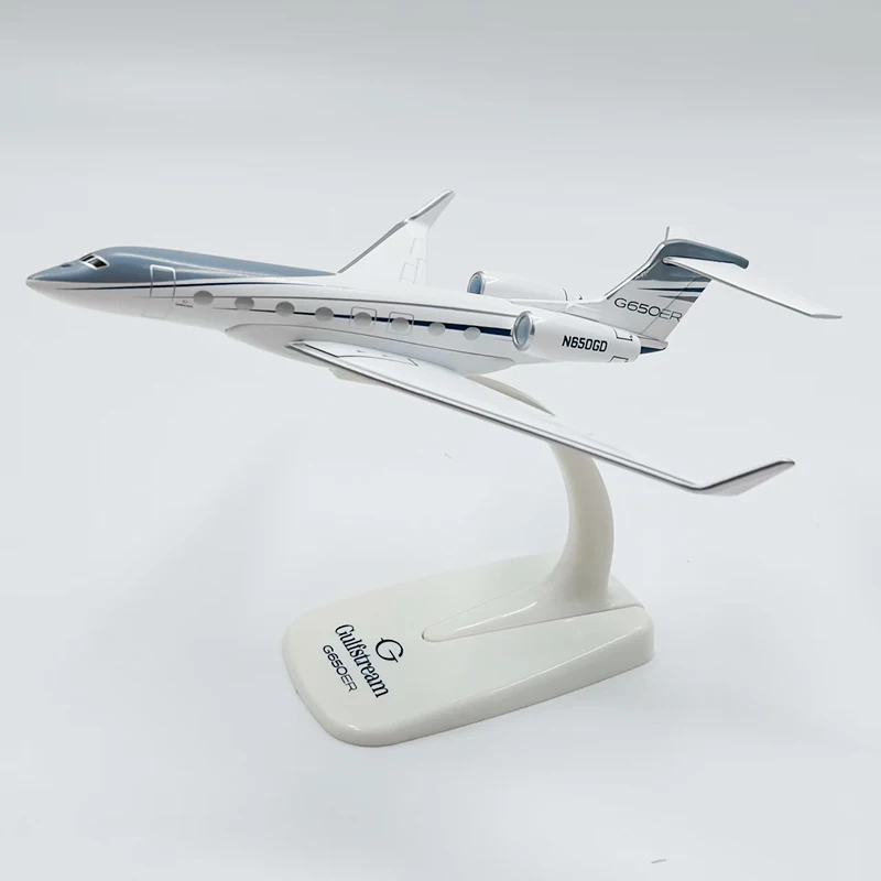 16 سنتيمتر جلفستريم الفضاء G650er سبيكة الصلبة الطائرات محاكاة الانتهاء تذكارية هواية جمع لعبة الديكور هدية
