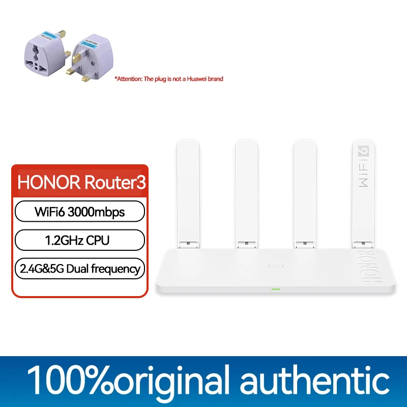 Imagem -05 - Huawei-honor Router Signal Booster Wi-fi Mais 3000mbps Alta Velocidade 2.4g e 5g