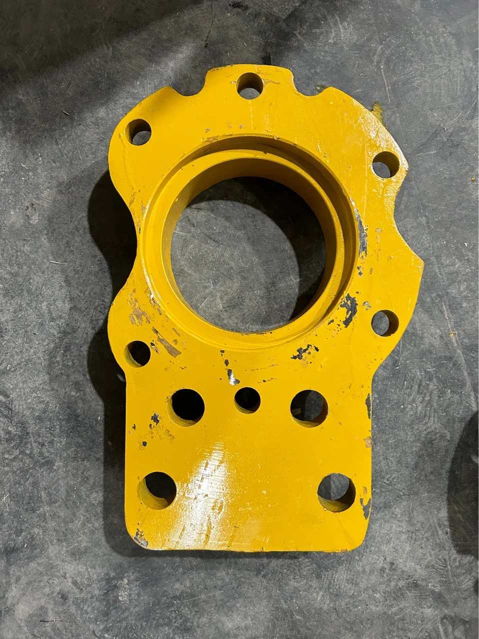 

XCMG v7 series pump truck discharge port