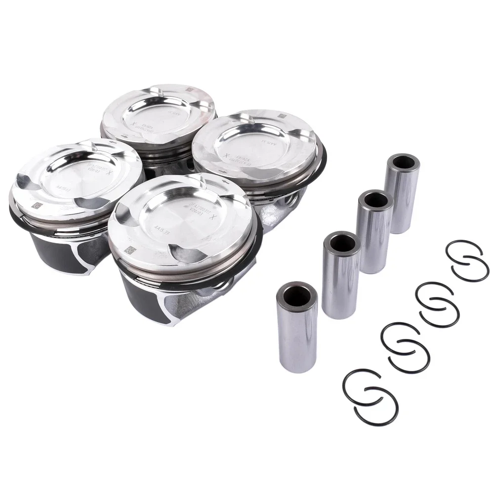 STD 0.5 Engine Piston & Ring Kit Fit 1.6 L M270 GAS For 12-19 MERCEDES-BENZ A160 A180 A200 B160 B180 B200 CLA180 GLA180 GLA200 view 3
