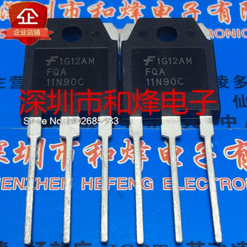 

(5PCS/LOT) FQA11N90C TO-3P 11A 900V