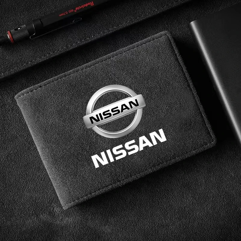 Car Interior Driver License Holder Credit Card Protective Cover For Nissan Rogue Pathfinder X-Trail GTR Note Qashqai Juke Patrol