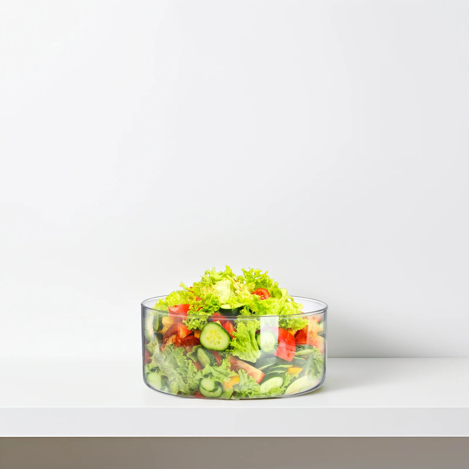 

Glass Fruit Bowl Snack Plate Salad Container Wood Base Platters Home Decor Clear Japanese Style Kitchen Gadgets Dry Fruits