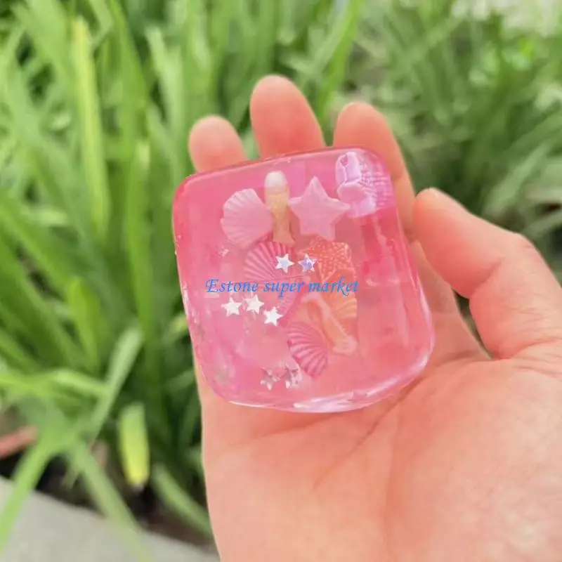 090B Ice Block Themed Stress Toy High Quality TPR Squeeze Item School Home Use