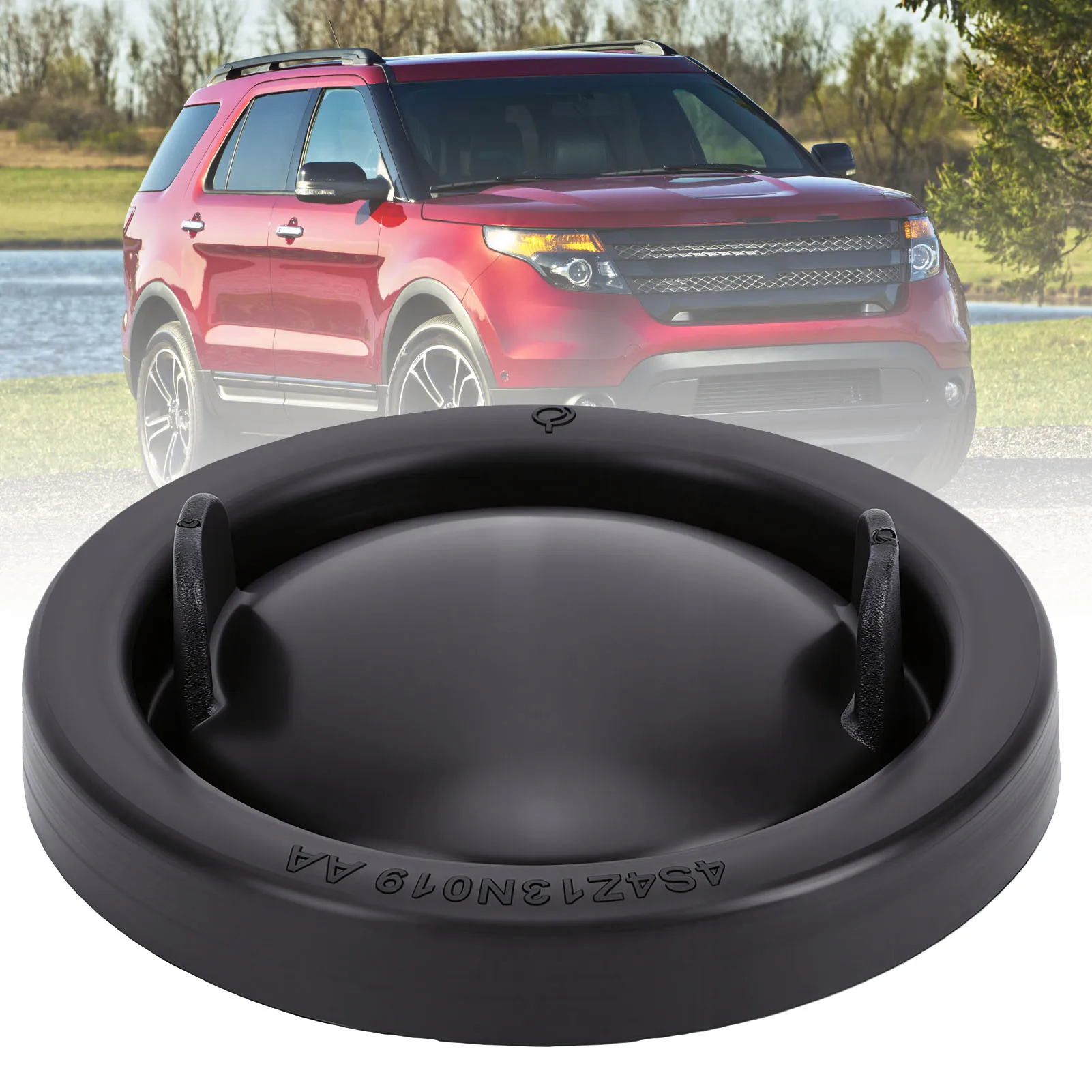 Car Headlight Rear Cover Dust Cap Replacement for Ford Edge Escape Expedition Explorer 4S4Z13N019AA 00114007